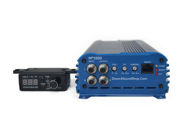 Down4Sound MM1000 (MINI MAXX) | 1000W RMS Mini Car Audio