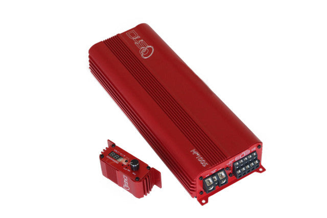 Down4Sound MM1005 1100W RMS Mini Maxx 5-Channel Amplifier - Red product image 1