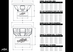 Sky High Car Audio FXB Series 12" Subwoofer