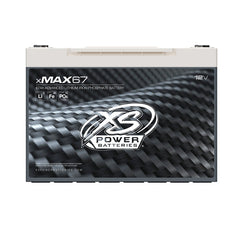 XS Power xMAX67 Group 34 67ah LFP Lithium High Output
