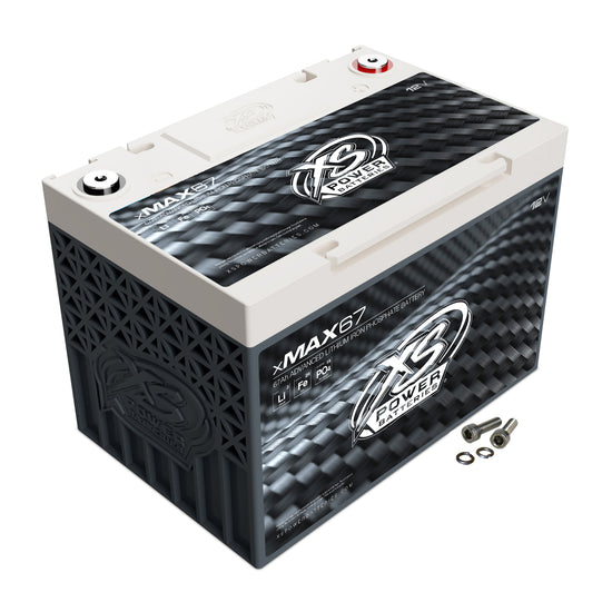 XS Power xMAX67 Group 34 67ah LFP Lithium High Output