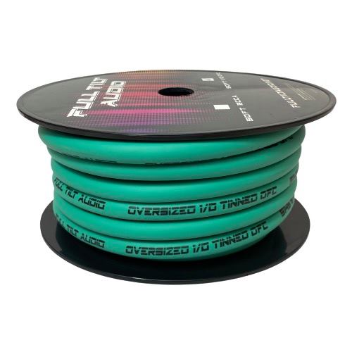 FULL TILT 1/0 TEAL 50' TINNED OFC OXYGEN FREE COPPER POWER/GROUND CABLE/WIRE