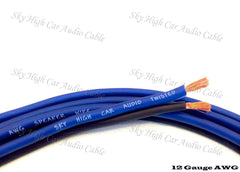 Sky High Car Audio 12 Gauge CCA Speaker Wire 25FT-300FT