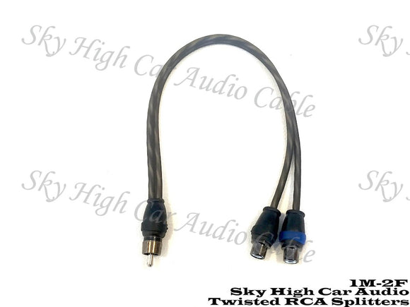 Sky High Car Audio Twisted Y-Splitter