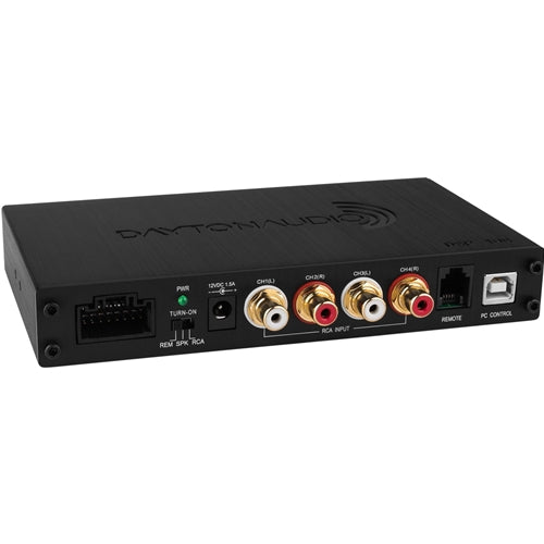 Dayton Audio DSP-408 4x8 DSP Digital Signal Processor for Home and Car Audio