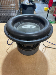 (USED)- Droppin HZ Car Audio Alpha 15" Subwoofer- 4000 RMS- D2