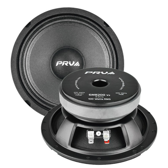 PRV Audio 6MB200 v2 8 ohm Mid Bass Speaker