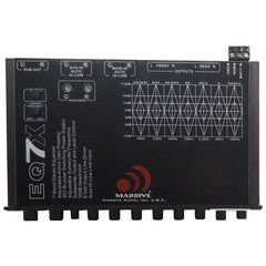 Massive Audio EQ7X 8V Line Drive 7 Band Graphic Equalizer