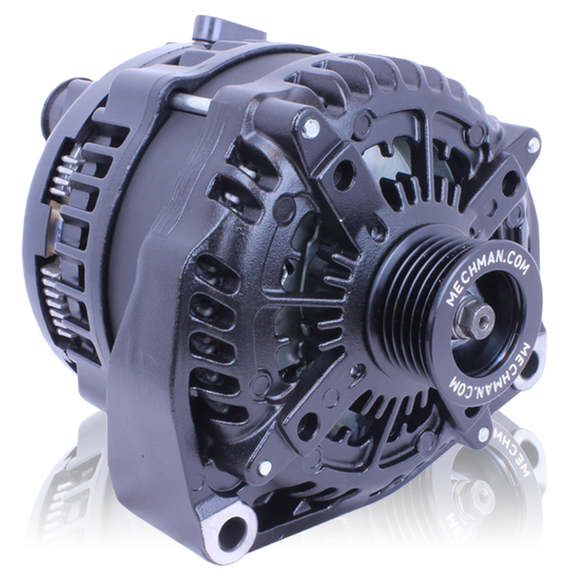 320 Amp Elite Series  Alternator for GM Truck BLACK 1996-2004