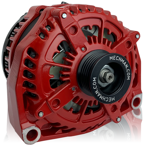 Mechman 400 Amp Red High Output Alternator 1996-2004 GM Truck 4.3L 4.8L 5.3L 5.7L 6.0L