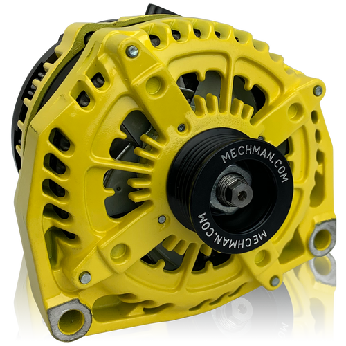 Mechman 400 Amp Yellow High Output Alternator 1996-2004 GM Truck 4.3L 4.8L 5.3L 5.7L 6.0L