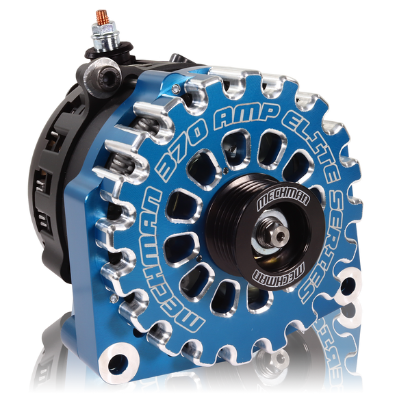 High Output 370 Amp BLUE Alternator 14-19 GM Silverado Tahoe Suburban Escalade Sierra