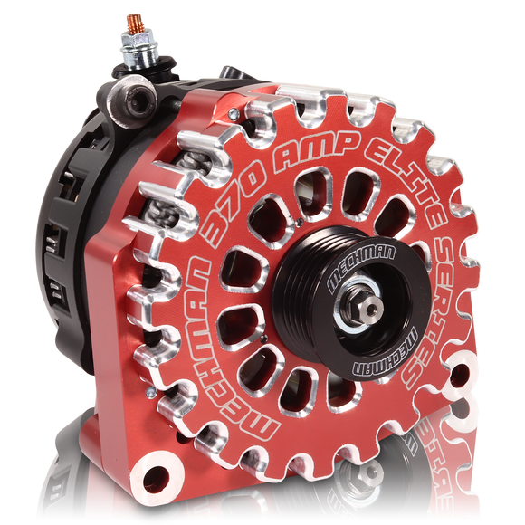 High Output 370 Amp RED Alternator 14-19 GM Silverado Tahoe Suburban Escalade Sierra