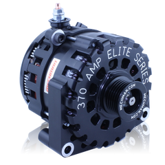 E Series 370 Amp Billet Alternator for Late GM Truck