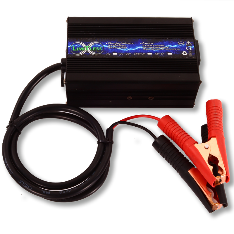 Limitless Lithium 8A 12 Volt Lithium Charger