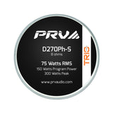 PRV Audio D270Ph-S 1" EXIT PHENOLIC COMPRESSION DRIVER