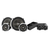 DS18 DX3 Kevlar 6.5” 3 Way Premium Quality Car Component Speaker System 580 Watts 4-Ohms