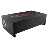 DS18 EN-DF10 10" Shallow Down Firing Subwoofer Enclosure 600 Watts