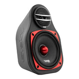 DS18 EN4P 2-Way 4" Universal Kick Panel Pod 1 X 4" Speaker and 1 x 1" Tweeter(PAIR)