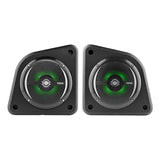 DS18 EN6SLIM/BK Universal Shallow Enclosure with 100 Watts Marine Water Resistant Speaker NXL-6SL/BK Included-Black