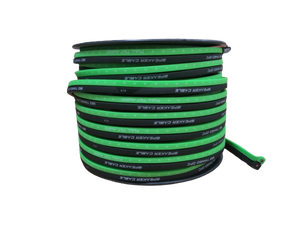 Full Tilt 12 Gauge Lime Green/Black 100' Tinned OFC Oxygen Free Copper Speaker Wire