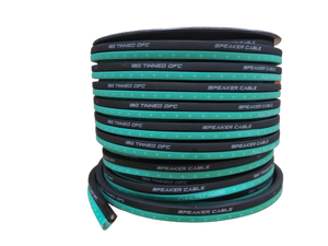FULL TILT 12 GAUGE TEAL/BLACK 100' TINNED OFC OXYGEN FREE COPPER SPEAKER WIRE