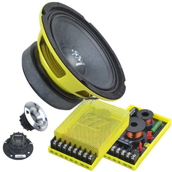 Ground Zero GZCC 165.2SQL 165 mm / 6.5″ 2-way component speaker system