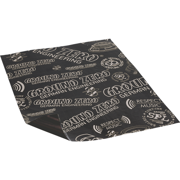 Ground Zero GZDM 3750AB-SILVER 1.7 mm high quality polymer damping material