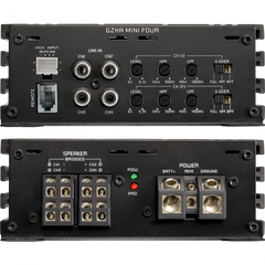 Ground Zero GZHA MINI FOUR 4-Ch class D compact Amp – Droppin HZ Ground Zero GZHA MINI FOUR 4-Ch class D compact Amp – Droppin HZ