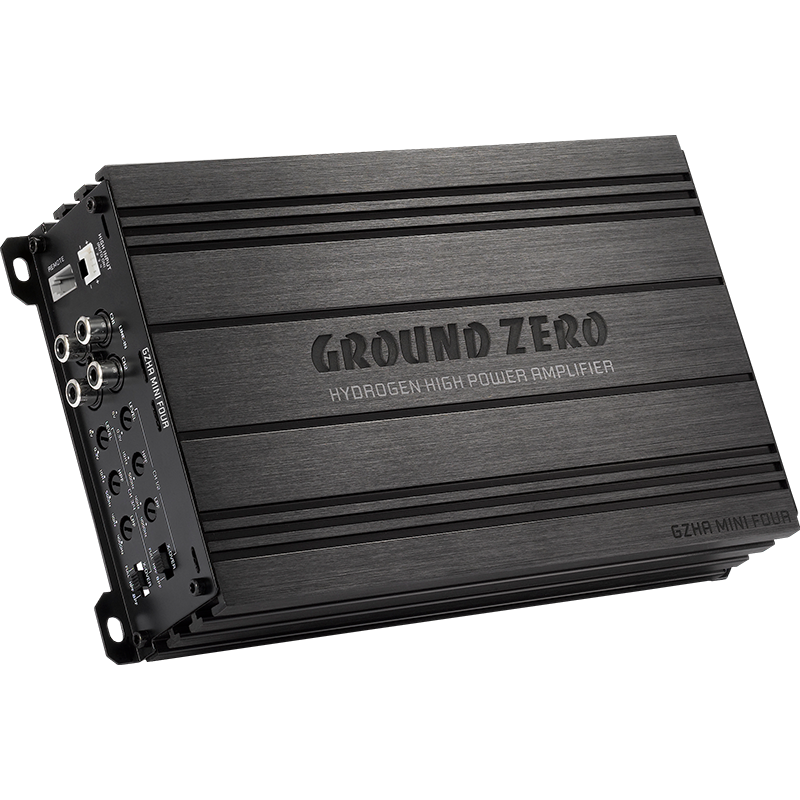 Ground Zero GZHA MINI FOUR 4-Ch class D compact Amp – Droppin HZ Ground Zero GZHA MINI FOUR 4-Ch class D compact Amp – Droppin HZ