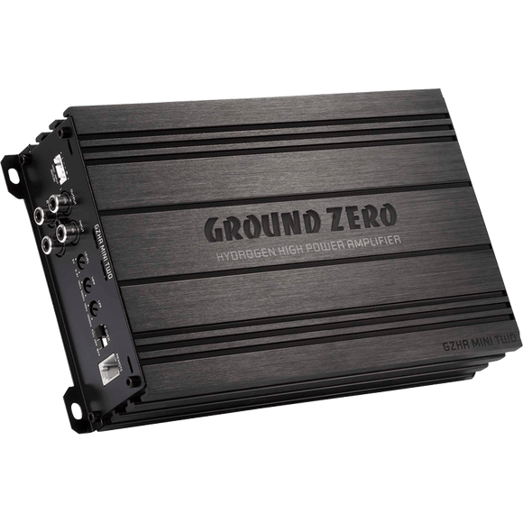 Ground Zero GZHA MINI TWO 2-channel class D compact amplifier
