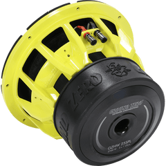 Ground Zero GZHW 25XSPL-D1-YELLOW 10″ high quality SPL subwoofer