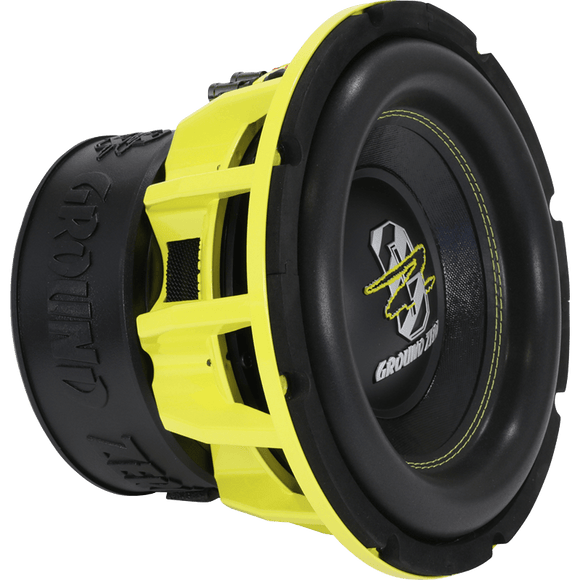 Ground Zero GZHW 25XSPL-D1-YELLOW 10″ high quality SPL subwoofer