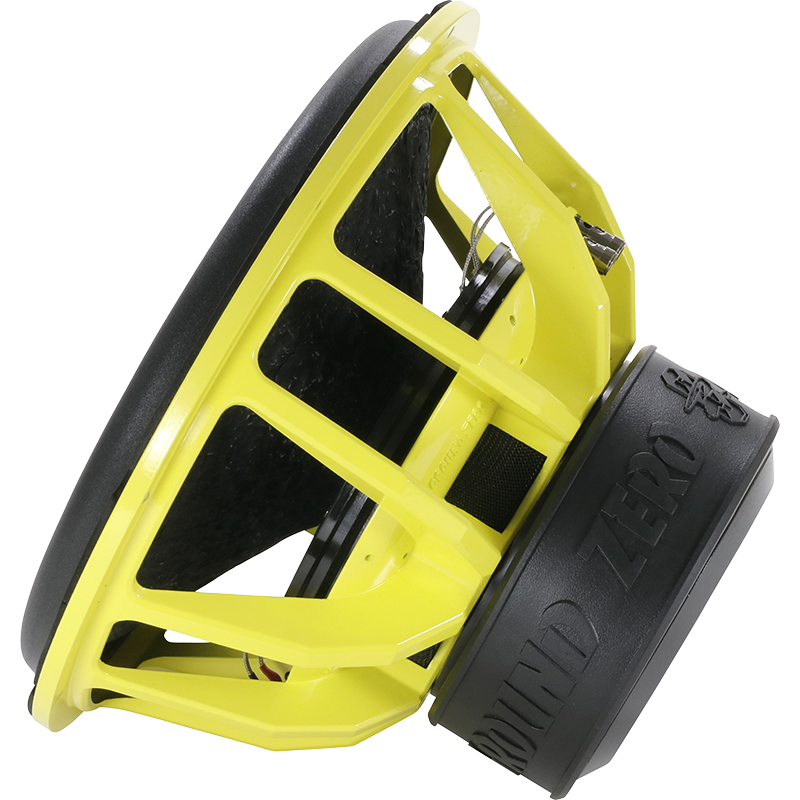 Ground Zero GZHW 38XSPL D1 YELLOW Dual 1 ohm - 15 inch Subwoofer Ground Zero GZHW 38XSPL D1 YELLOW Dual 1 ohm - 15 inch Subwoofer