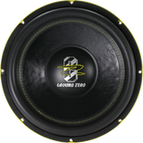 Yellow color Ground Zero GZHW 38XSPL D2 15 inch subwoofer front