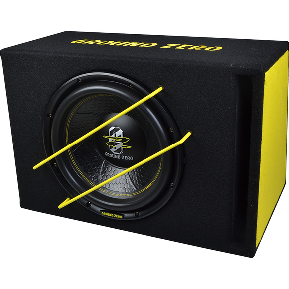 Ground Zero GZIB 12SPL 30 cm / 12″ vented SPL subwoofer loaded enclosure