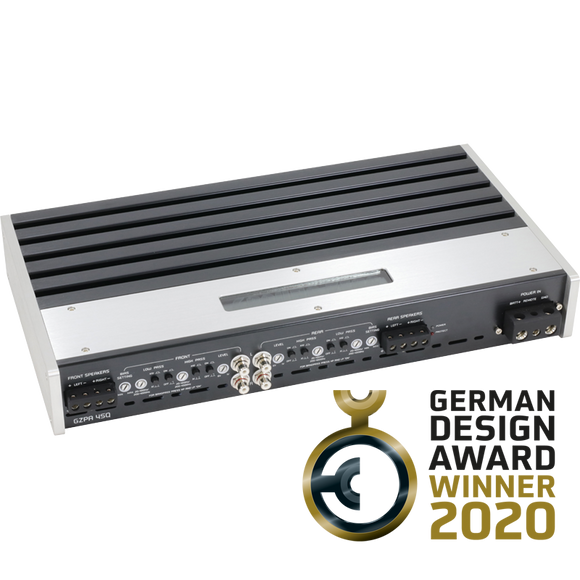 Ground Zero GZPA 4SQ 4-channel high performance SQ amplifier