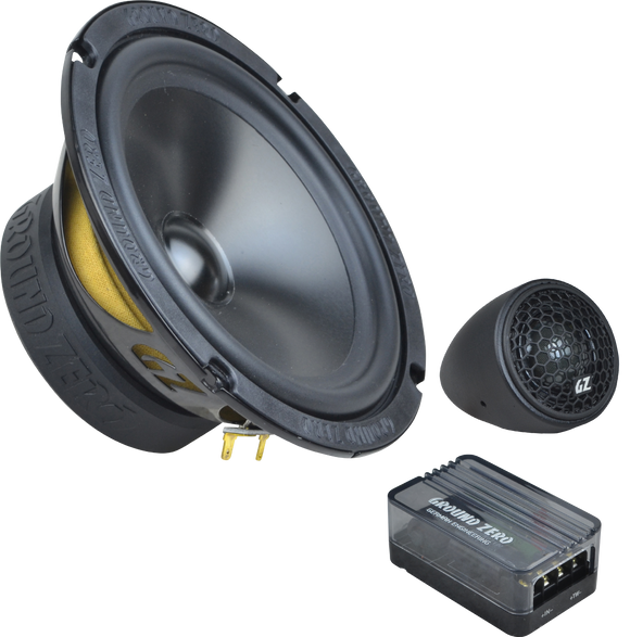 Ground Zero GZRC 165.2SQ-IV 165 mm / 6.5″ 2-way SQ component speaker system