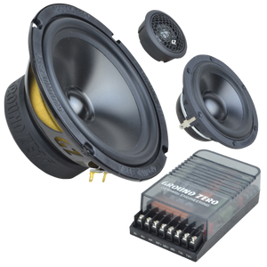 Ground Zero GZRC 165.3SQ 165 mm / 6.5″ 3-way SQ component speaker system
