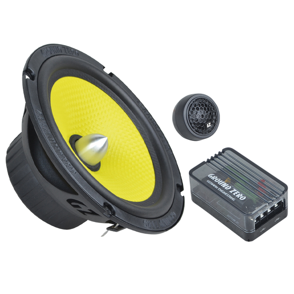 Ground Zero GZTC 165.2X 165 mm / 6.5″ 2-way component speaker system