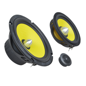 Ground Zero GZTC 165.3-ACT 165 mm / 6.5″ 3-way component speaker system for active use