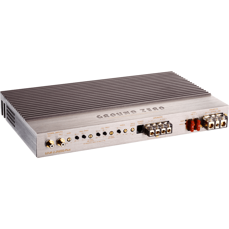 Ground Zero GZUA 2.250SQ-Plus 2-Ch Sound Quality Amp – Droppin HZ Ground Zero GZUA 2.250SQ-Plus 2-Ch Sound Quality Amp – Droppin HZ