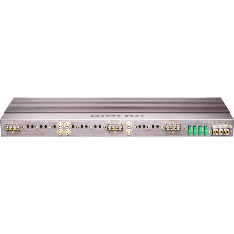 Ground Zero GZUA 6.200SQ-Plus 6-channel Sound Quality Amp Ground Zero GZUA 6.200SQ-Plus 6-channel Sound Quality Amp