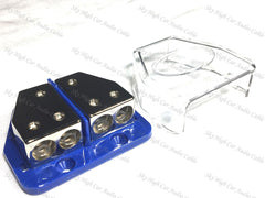 Sky High Car Audio 4GA Power & Ground Split Distribution Block