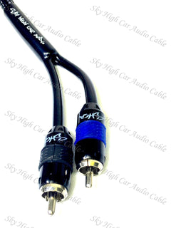 Sky High Car Audio Premium 2 Channel RCA Cable