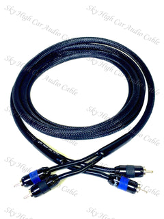 Sky High Car Audio Premium 2 Channel RCA Cable