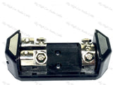 Sky High Car Audio (1) 1/0 to (2) 4GA ANL Fused Distribution Block Dual ANL Fuse Holder