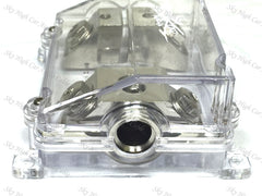 Sky High Car Audio (1) 1/0 to (2) 4GA Waterproof ANL Fused Distribution Block Dual ANL Fuse Holder