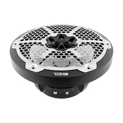 DS18 HYDRO NXL-8M/BK 8" 2-Way Marine Water Resistant Speakers with Integrated RGB LED Lights 375 Watts Black