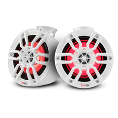 DS18 NXL-PS6 6.5" Pod 300w Speaker with Integrated RGB LED Lights (Pair)